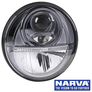 NARVA 7" LED High Beam, DRL & Position Headlamp Insert - 72106